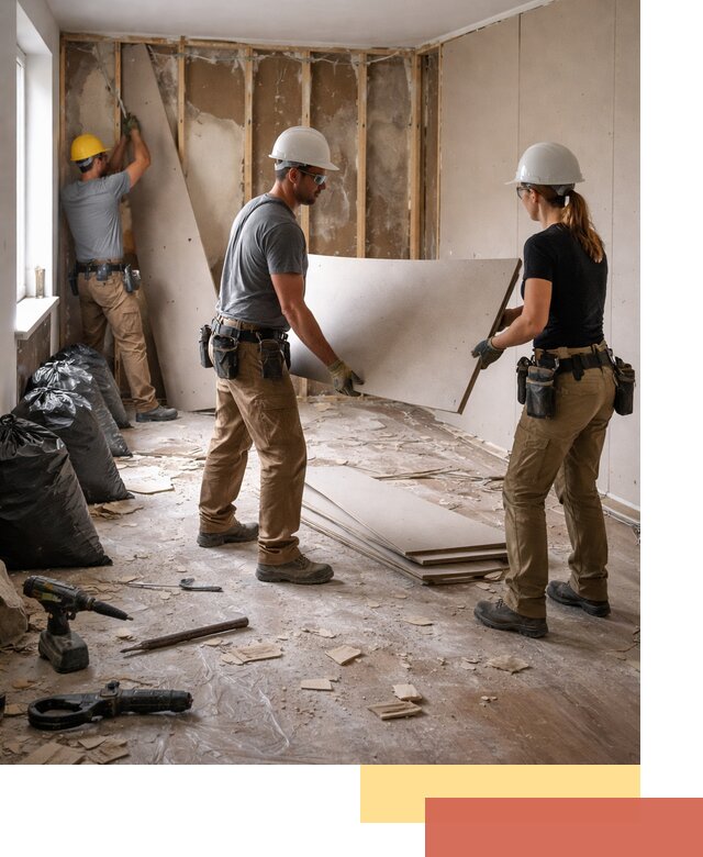 Демонтаж стеновых панелей в Дальнереченске быстро и аккуратно