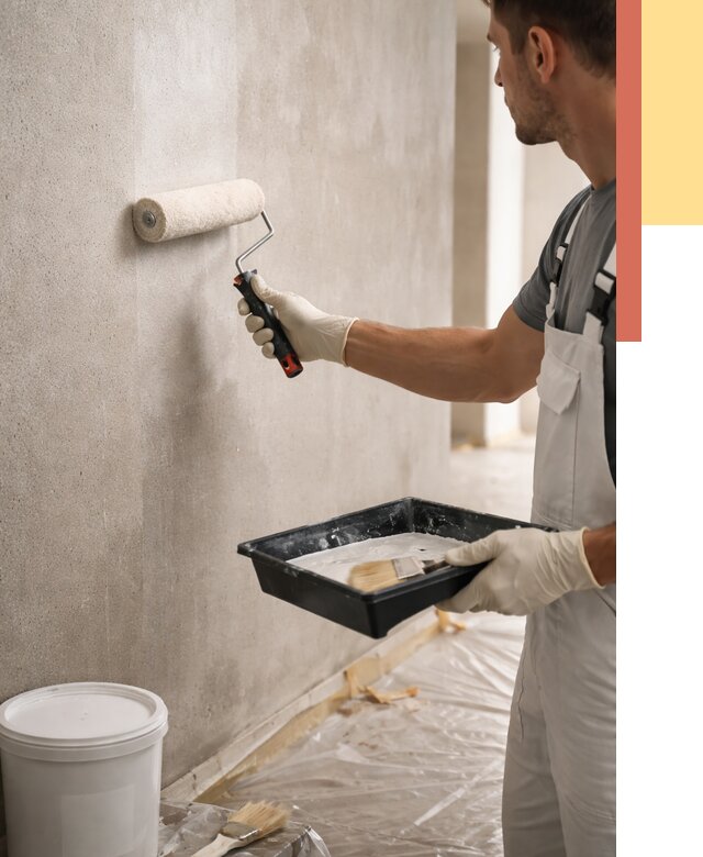 Грунтовка стен в Дальнереченске от 2242 руб. м2 — быстро, недорого, с материалом | ОТДЕЛОЧНИК-Длн