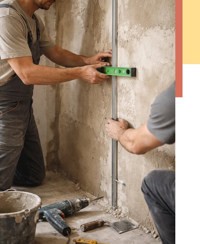 Установка штукатурных маяков в Дальнереченске от 7133 руб. — быстро и недорого | ОТДЕЛОЧНИК-Длн