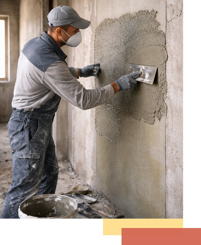 Штукатурка стен по сетке в Дальнереченске под ключ качественно и быстро