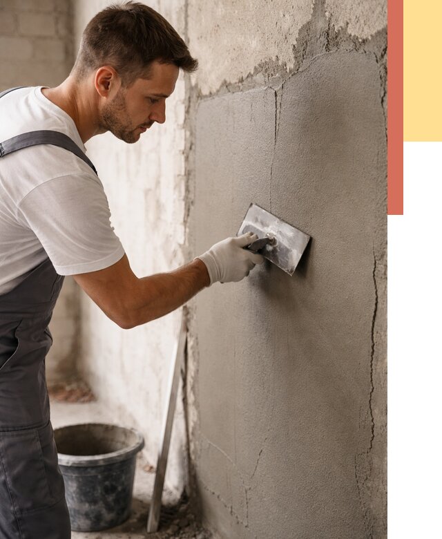 Штукатурка стен под плитку в Дальнереченске от 4280 руб./м2 — выравнивание под плитку | ОТДЕЛОЧНИК-Длн