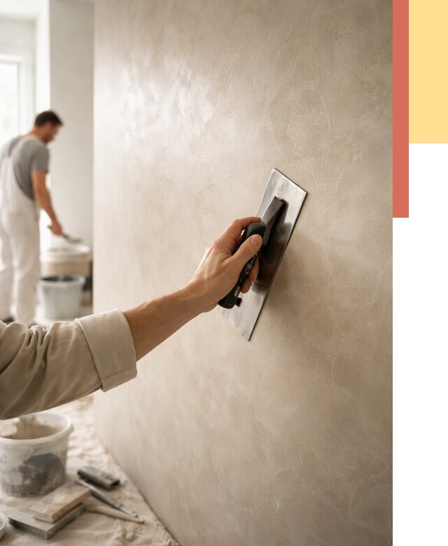 Венецианская штукатурка в Дальнереченске от 3567 руб/м² — нанесение стен под ключ | ОТДЕЛОЧНИК-Длн