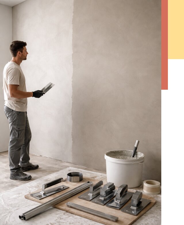 Нанесение микроцемента на стены в Дальнереченске от 3261 руб./м2 под ключ | ОТДЕЛОЧНИК-Длн