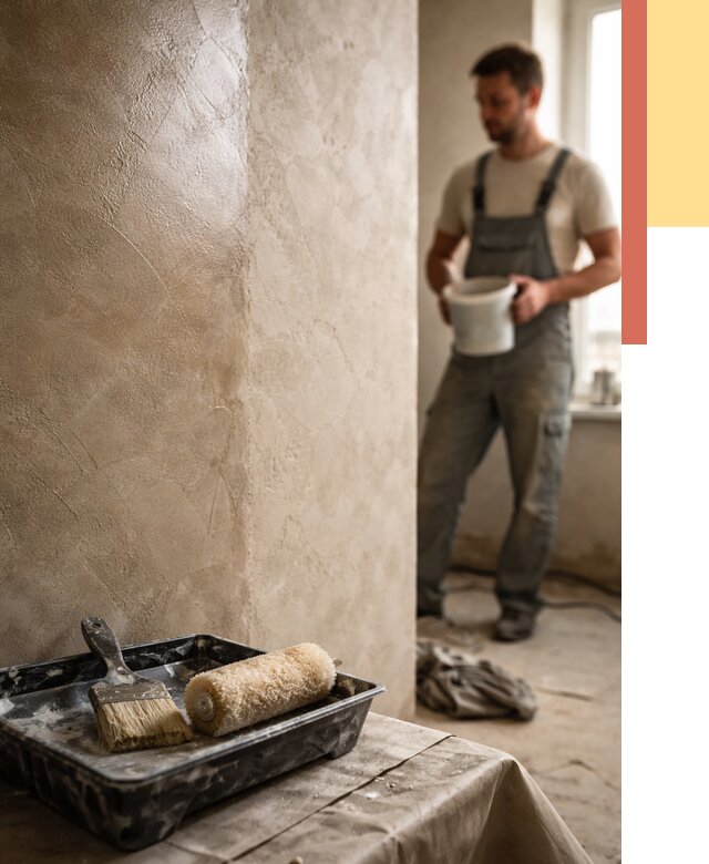 Нанесение воска на штукатурку в Дальнереченске от 3567 руб. | Услуги ОТДЕЛОЧНИК-Длн