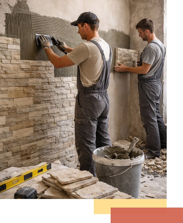 Монтаж искусственного камня в Дальнереченске — облицовка стен и фасадов