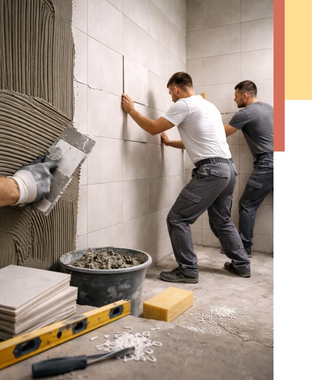 Укладка плитки на стены в Дальнереченске от 866 руб. — качественно и недорого | ОТДЕЛОЧНИК-Длн