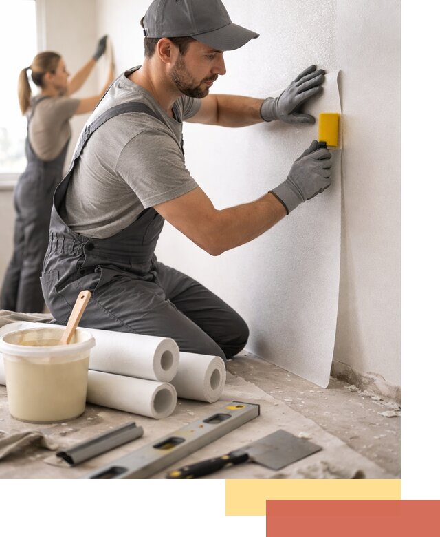 Поклейка стеклообоев профессионально в Дальнереченске