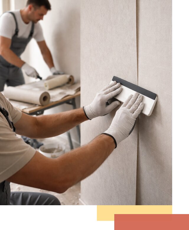 Поклейка обоев под покраску в Дальнереченске профессионально и быстро