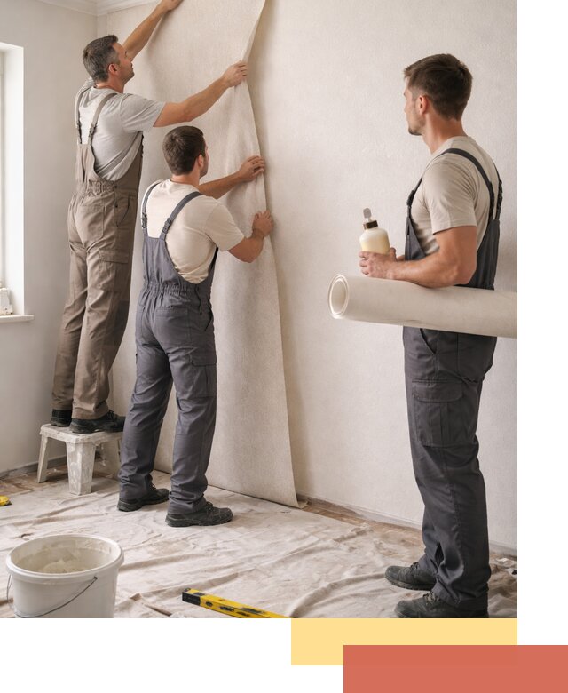 Оклейка стен обоями в Дальнереченске — качественно и профессионально