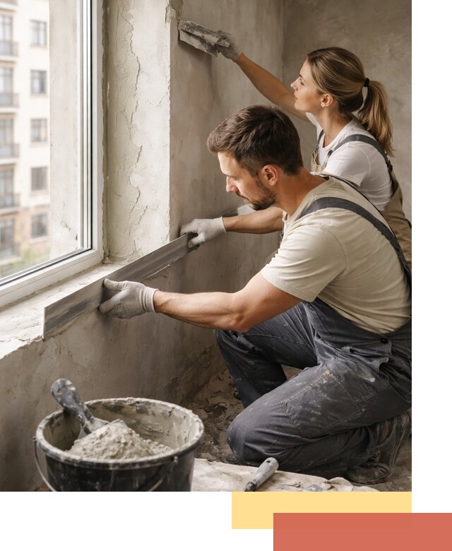 Штукатурка откосов дверей и окон профессионально в Дальнереченске