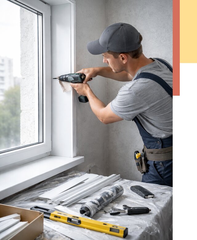 Установка пластиковых откосов в Дальнереченске от 2293 руб. | ОТДЕЛОЧНИК-Длн монтаж, быстро и недорого