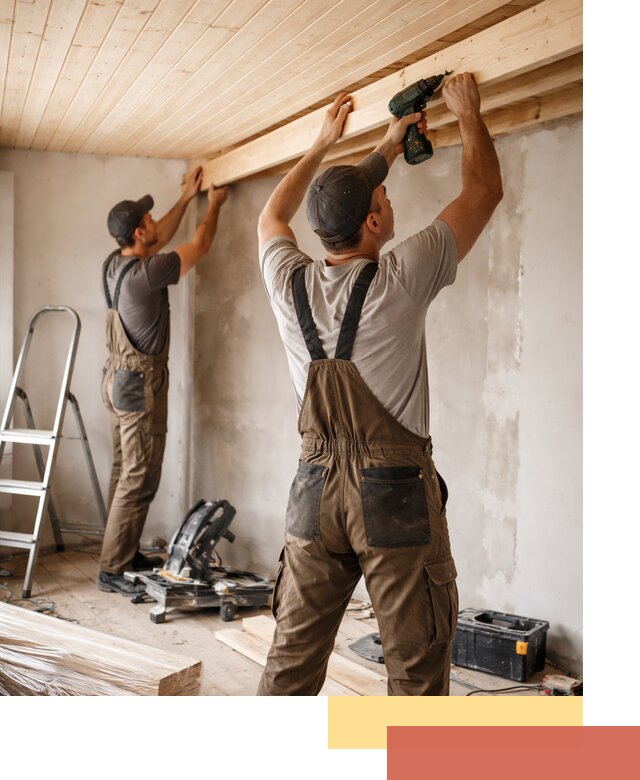 Монтаж потолка из вагонки в Дальнереченске профессионально и аккуратно