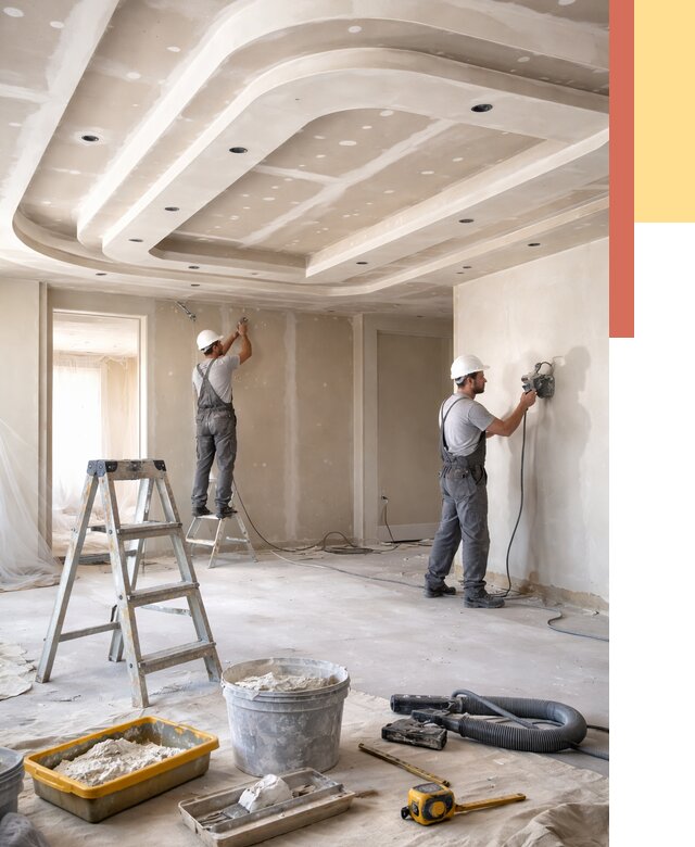 Многоуровневый потолок из гипсокартона в Дальнереченске от 764 руб. под ключ | ОТДЕЛОЧНИК-Длн