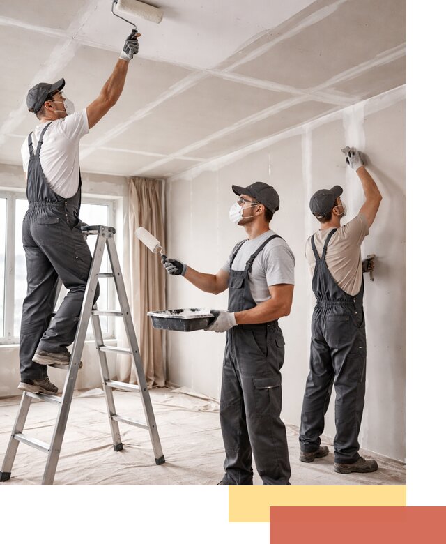 Покраска потолка из гипсокартона в Дальнереченске качественно и недорого