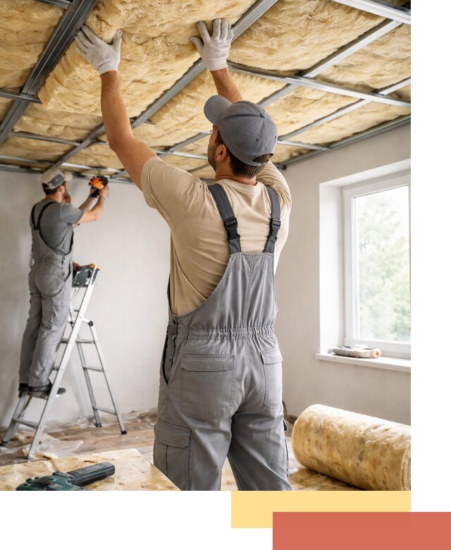 Утепление потолка под ключ в Дальнереченске качественно и быстро