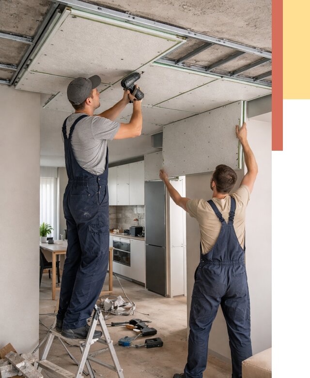 Шумоизоляция потолка панелями зипс в Дальнереченске от 1885 руб. под ключ | ОТДЕЛОЧНИК-Длн